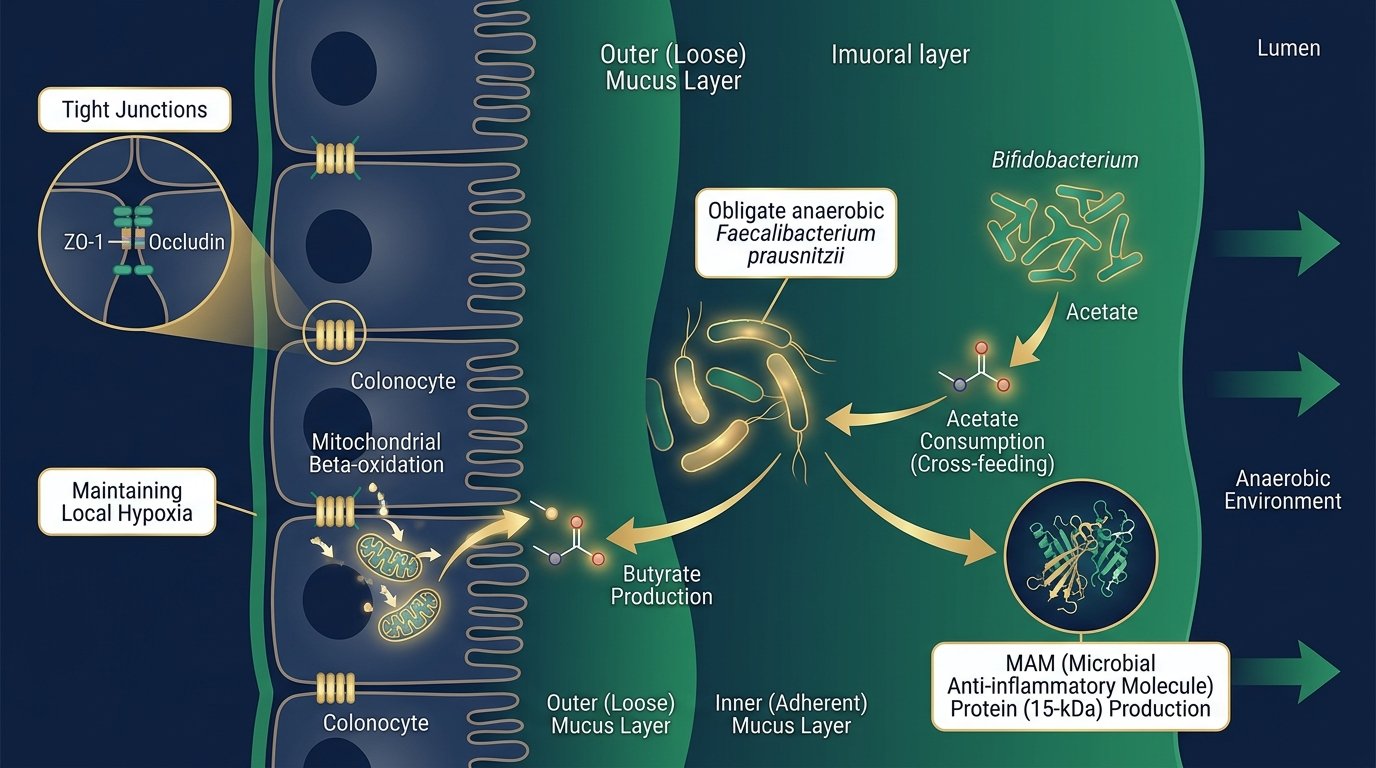 Faecalibacterium prausnitzii: The Keystone Longevity & Neuroprotective Gut Bacterium